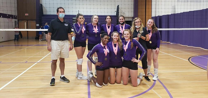 Norwich volleyball team claims Dryden Tournament title